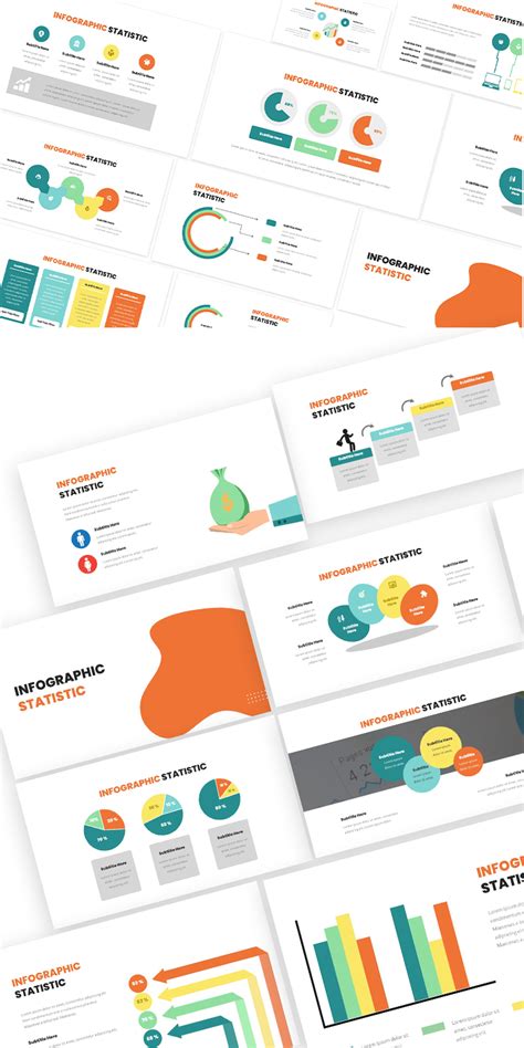 Statistic Infographic Powerpoint Template Templatemonster