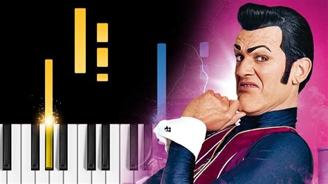 Lazytown We Are Number One Piano Tutorial Robbie Rotten Youtube
