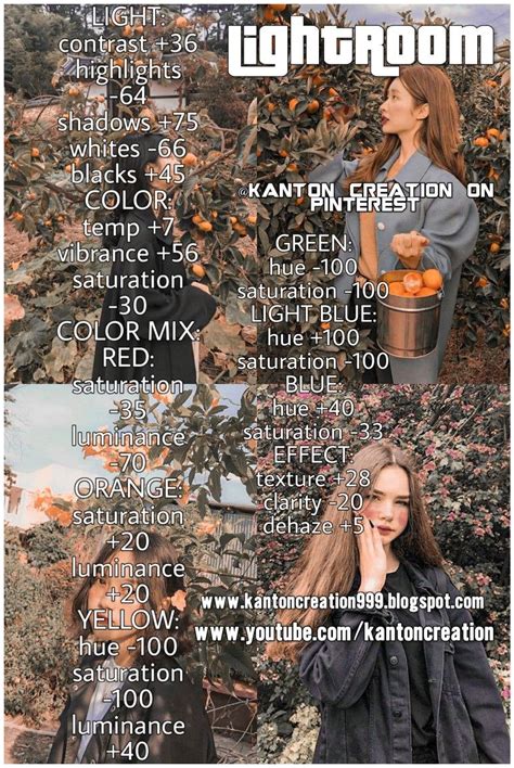 Maybe you would like to learn more about one of these? Lightroom Preset | Lightroom, Lightroom presets tutorial ...