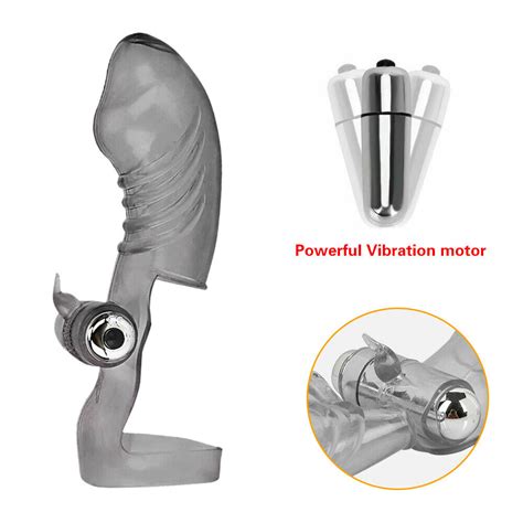 Waterproof Finger Vibrator Clitoris Stimulator Massager Women Sex Toys