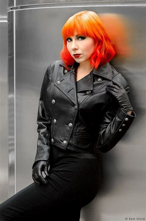 Leather Fashion Blondie Debbie Harry Leather Gloves Leather Jackets Redheads Attractive