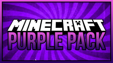 Minecraft Packs Purple Pvp Texture Pack 17 And 18 Youtube