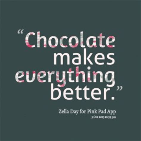 High quality chocolate quote gifts and merchandise. Quotes About Chocolate. QuotesGram