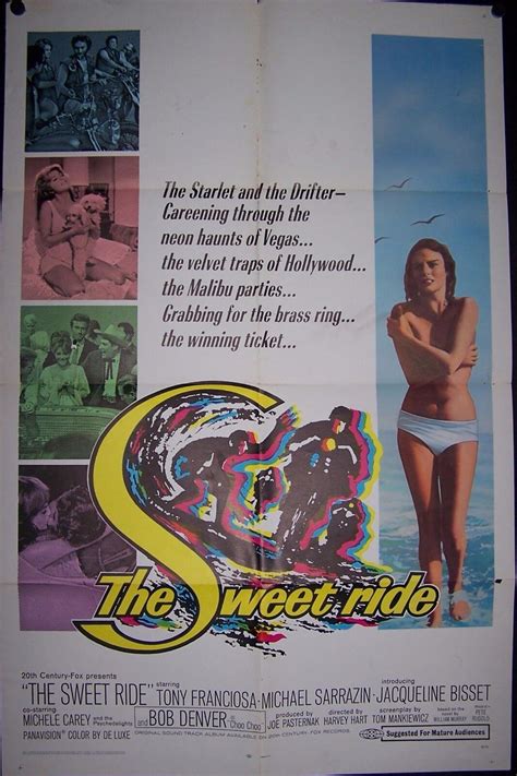 Surf The Sweet Ride Anthony Franciosa Jacqueline Bisset 1sheet 1968