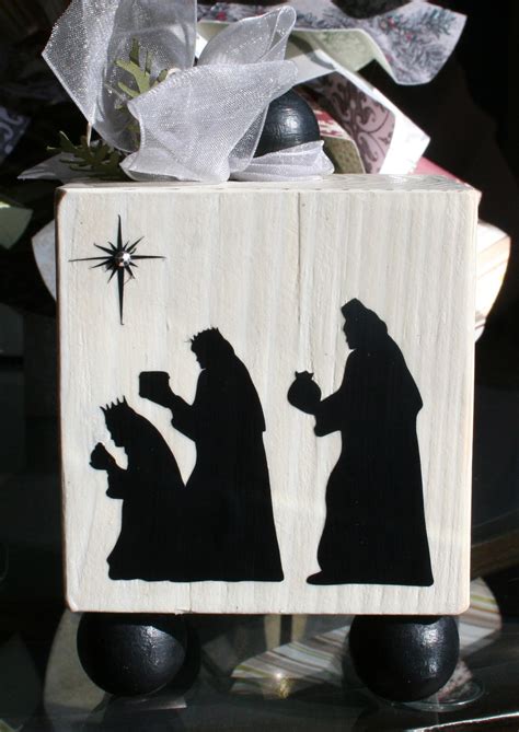 For The Joy Of Creating Nativity Cube