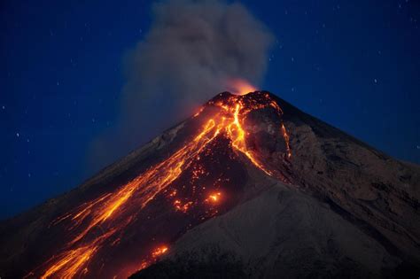 Fotos La Erupción Del Volcán De Fuego En Guatemala En Imágenes