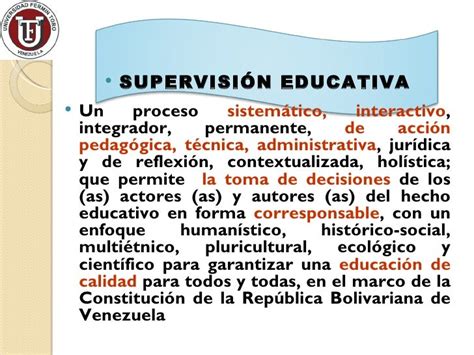 Supervisión Educativa