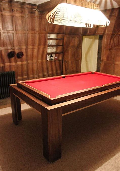 rollover pool dining table Oak spartan rollover pool table in 2021