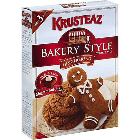 Krusteaz Cookie Mix Ginger Bread Cookies Market Basket