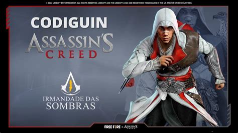 Codiguin códigos Free Fire e Assassin s Creed resgate no site Rewards