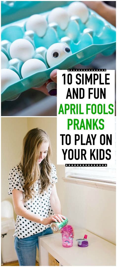 10 Easy April Fools Pranks To Play On Your Kids Easy April Fools