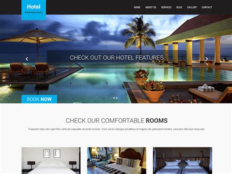 10 Best Free Hotel Wordpress Themes 2021 Free Wordpress Themes And
