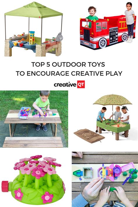 Top 5 Outdoor Toys To Encourage Creative Play Creative Play Outdoor