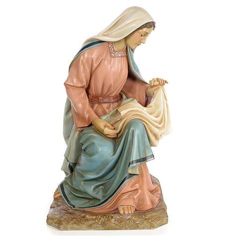 Nativity Figurine Wood Pulp Virgin Mary 160cm Elegant Dec Online