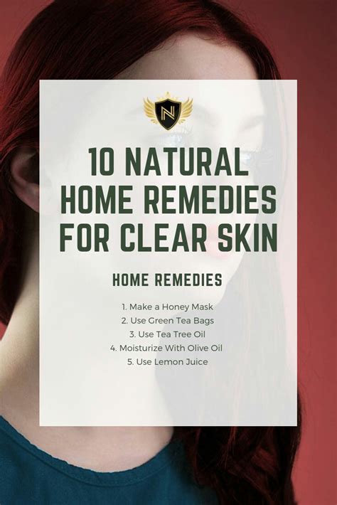 10 Natural Home Remedies For Clear Skin Artofit