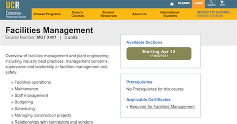 Wichita state's sport management degree provides students with a quality curriculum including courses such as sport marketing, sport law, sport governance, and sport facility management. 50 Best Facilities Management Courses: From Online to Free ...
