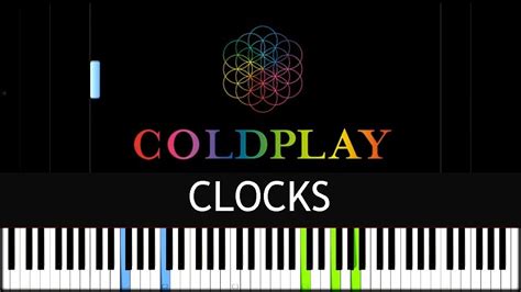 Coldplay Clocks 🎹 Piano Tutorial Partitura Disponible Youtube