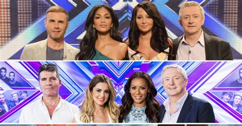 X Factor Judges Through The Years How Many Do You Remember Huffpost Uk