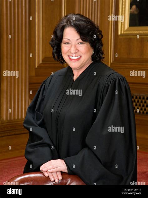 Official Portrait Of United States Supreme Court Justice Sonia Maria