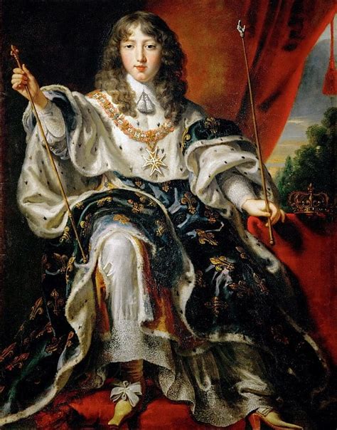 Louis Xiv Roi De France 1638 1715 Dans Ses Robes De Couronnement