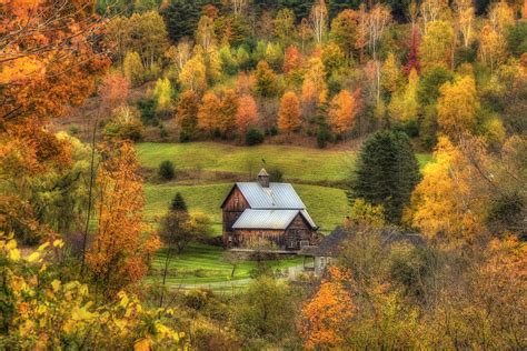 Autumn Farm Scene Photograph By Joann Vitali Fine Art America