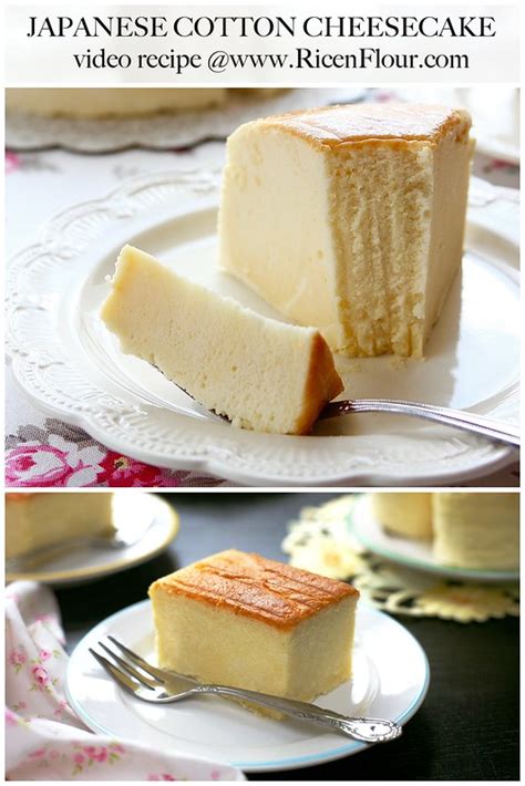 [video] Authentic Japanese Cotton Cheesecake Recipe Cheese Soufflé Recipe Rice N Flour