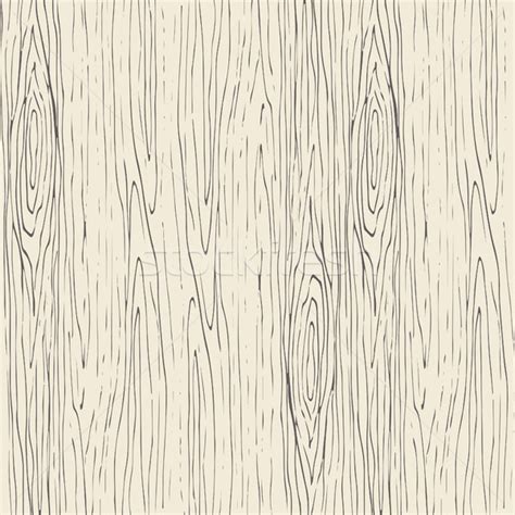 Seamless Wood Grain Pattern Wooden Texture Vector Background Vector