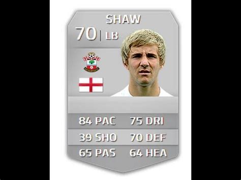 He has supreme pace and dribbling skills for his. Episode 19 Luke Shaw FIFA 14 Stats Analysis + In Game ...