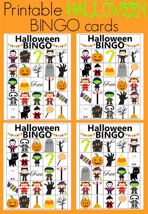 Use These Printable Bingo Cards For Your Halloween Party Its The