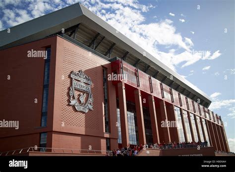 The New Main Stand At Liverpool Fc Anfield Stadium Liverpool Merseyside