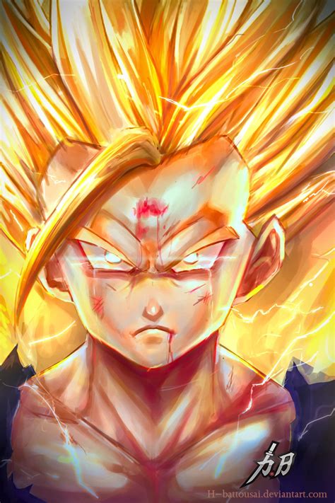 ArtStation - Gohan SS2, Hitokiri Battousai | Dragon ball super goku