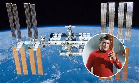 The Ashes Of Scotty From The Original Star Trek Were Smuggled Aboard The International Space