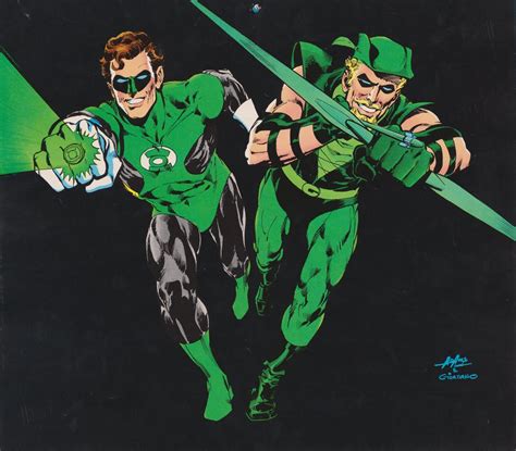 Daves Comic Heroes Blog Green Lantern Green Arrow By Neal Adams For May