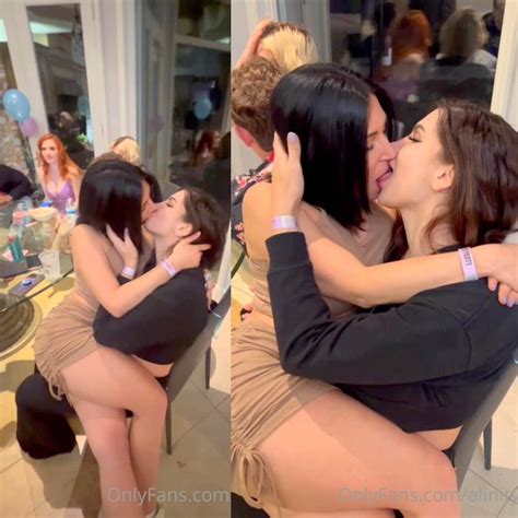 Alinity Fandy Hot Lesbian French Kiss Ppv Video Leaked Influencerchicks