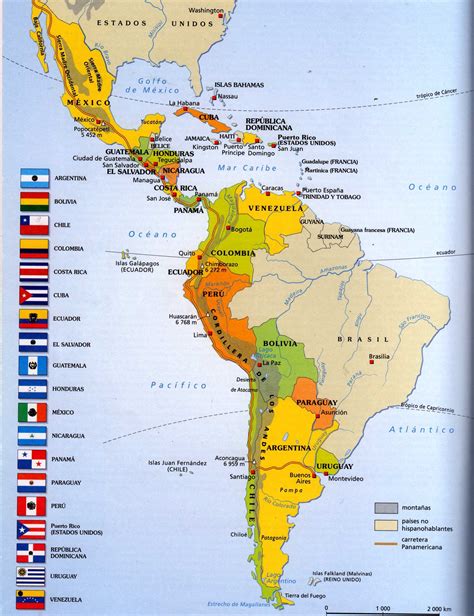 El Mapa De America Latina Imagui