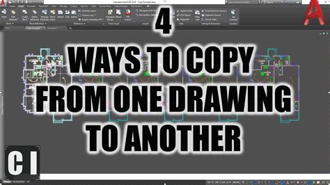 Autocad How Copy And Paste In Another Drawing 4 Easy Tips 2 Minute