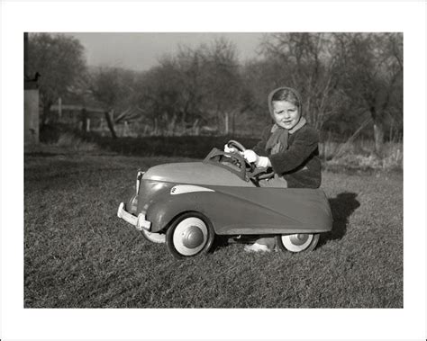 vintage everyday: Children with Their Vehicles – 31 Funny B&W Vintage