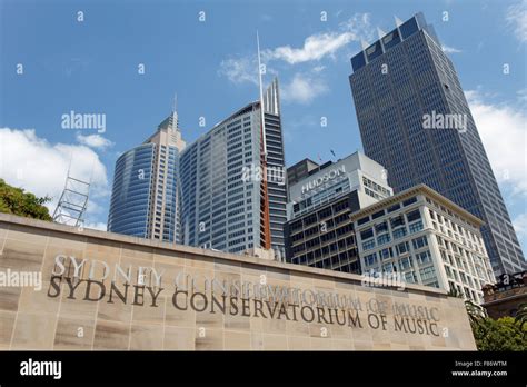 Sydney Conservatorium Of Music I Sydney I Australia Stock Photo Alamy