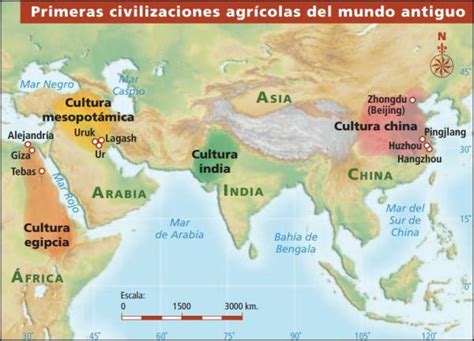 Civilizaciones De La Edad Antigua Y Sus Aportaciones Resumen Mapas