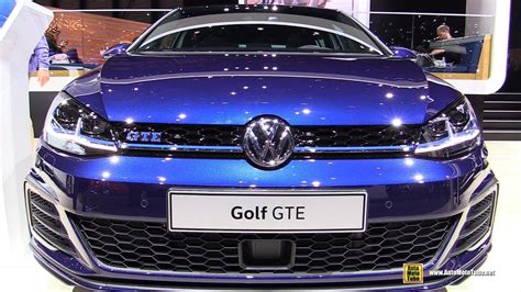 2018 Volkswagen Golf Gte Hybrid Exterior And Interior Walkaround