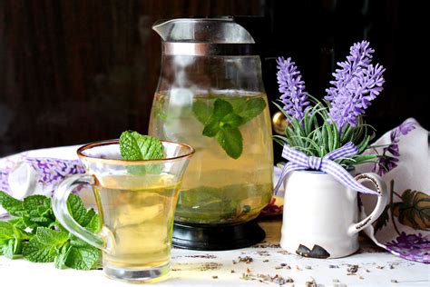 Чай с лавандой и мятой - пошаговый рецепт с фото на Повар.ру