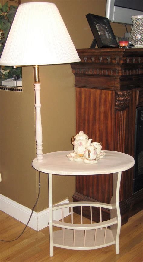 Table And Lamp Combo: End Table Lamp Combo Lighting And Ceiling Fans - Cabtivist