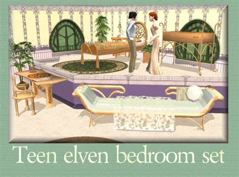 Mod The Sims Elven Teen Bedroom Set Updated Jan 2007