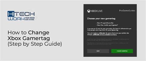 How To Change Xbox Gamertag Step By Step Guide