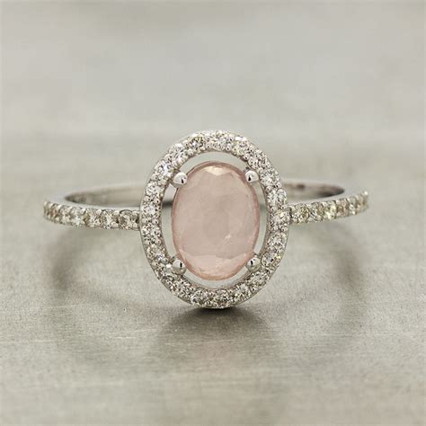 rose quartz wedding rings wedding rings sets ideas