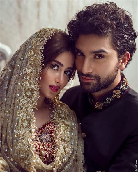 Pin By Tomandjerry On Pakistani Celebs Sajal Ali Wedding Bridal