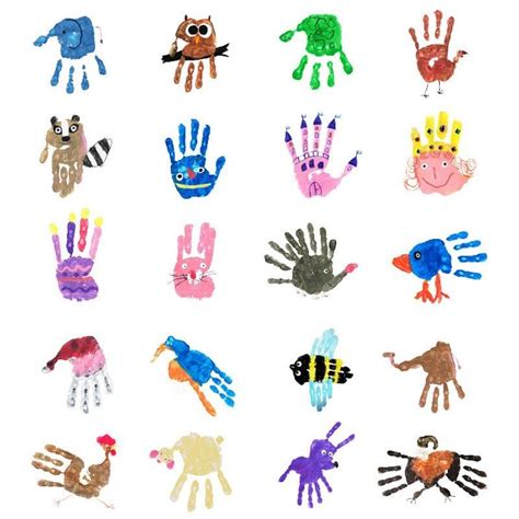 Handprints Pdf Handprint Art Kids Kids Art Projects Handprint Crafts