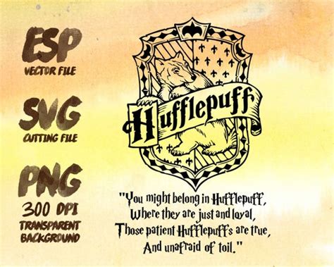Hufflepuff Crest Vector At Collection Of Hufflepuff