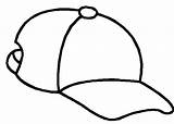 Hat Coloring Colouring Cap Clipart Baseball Sunhat Sun Simple Template Easy Clipartbest Transparent Clipartmag Webstockreview sketch template