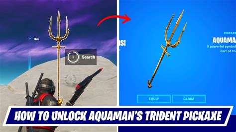How To Unlock Aquamans Trident Pickaxe In Fortnite Chapter 2 Season 3